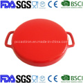 11.8′′ Enamel Cast Iron Griddle Dia: 30cm BSCI, LFGB, FDA Approved